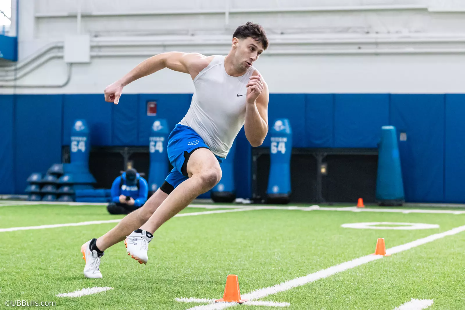 2025 UB Football NFL PRO DAY at Murchie Fieldhouse