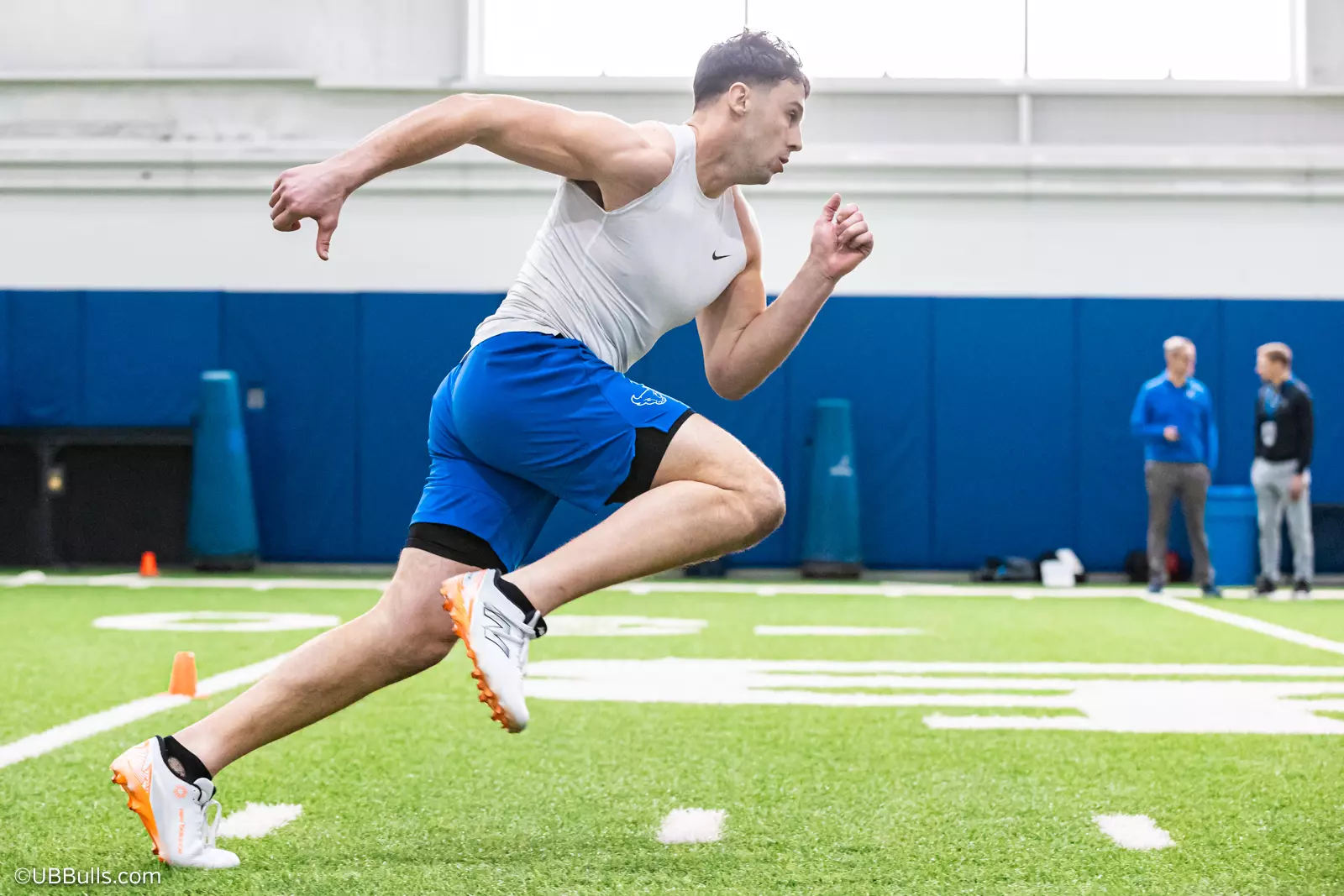 2025 UB Football NFL PRO DAY at Murchie Fieldhouse