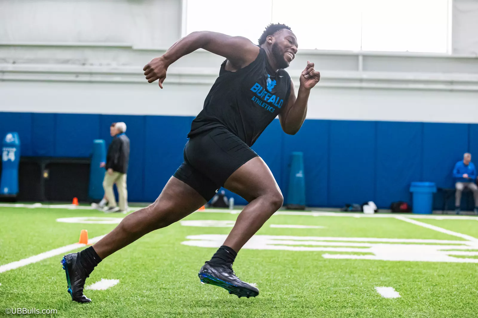 2025 UB Football NFL PRO DAY at Murchie Fieldhouse