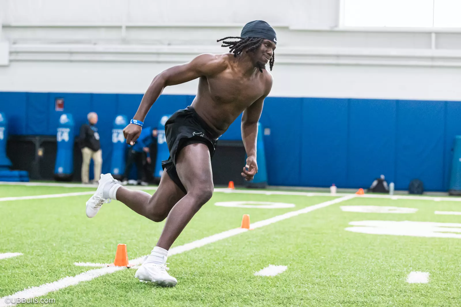 2025 UB Football NFL PRO DAY at Murchie Fieldhouse