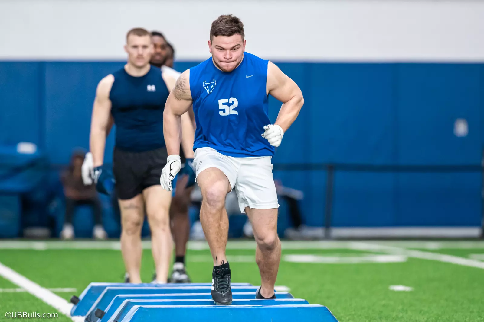 2025 UB Football NFL PRO DAY at Murchie Fieldhouse