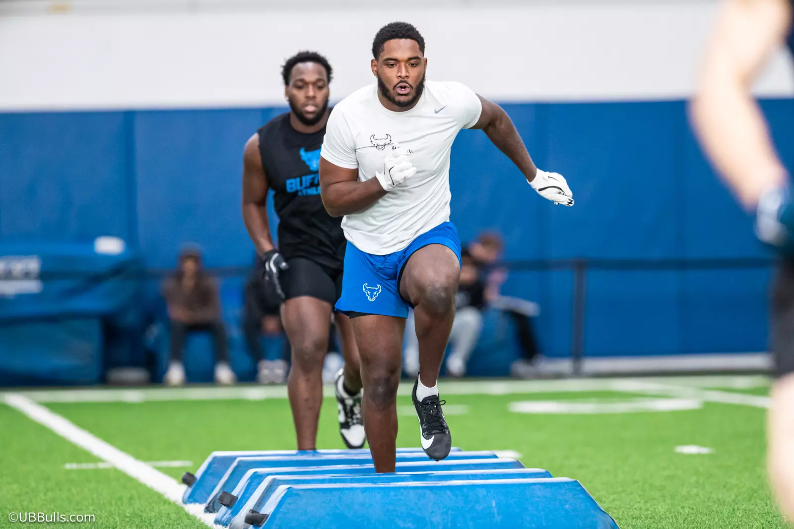 2025 UB Football NFL PRO DAY at Murchie Fieldhouse