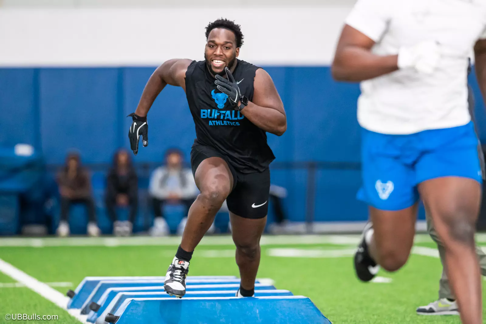2025 UB Football NFL PRO DAY at Murchie Fieldhouse