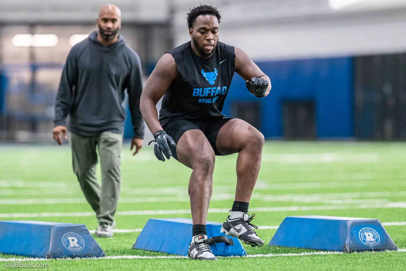 2025 UB Football NFL PRO DAY at Murchie Fieldhouse