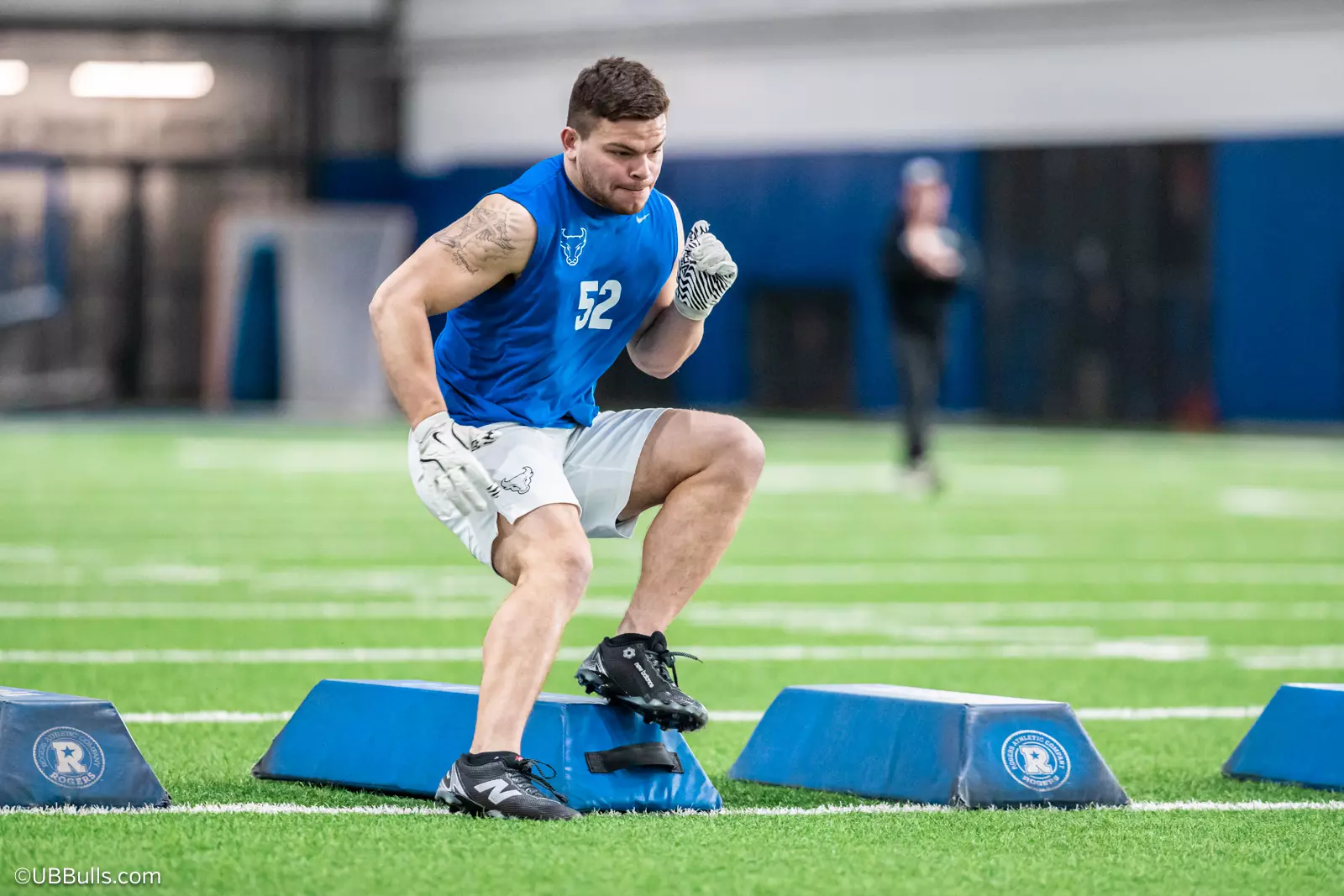 2025 UB Football NFL PRO DAY at Murchie Fieldhouse