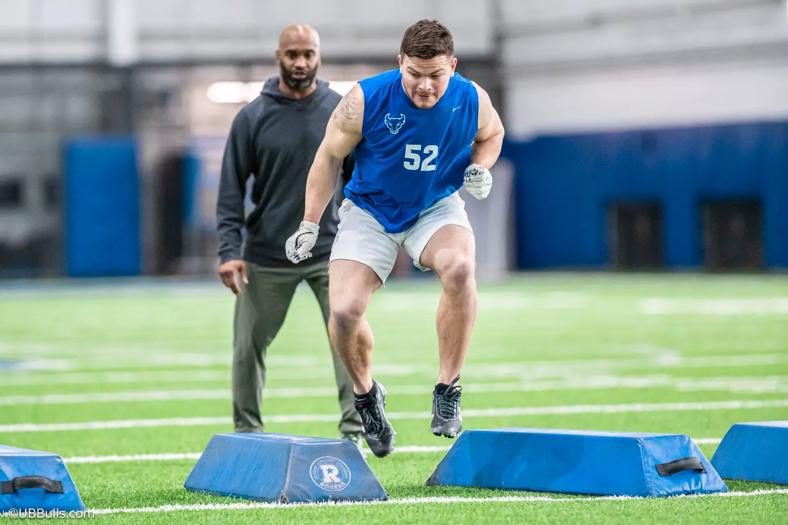 2025 UB Football NFL PRO DAY at Murchie Fieldhouse