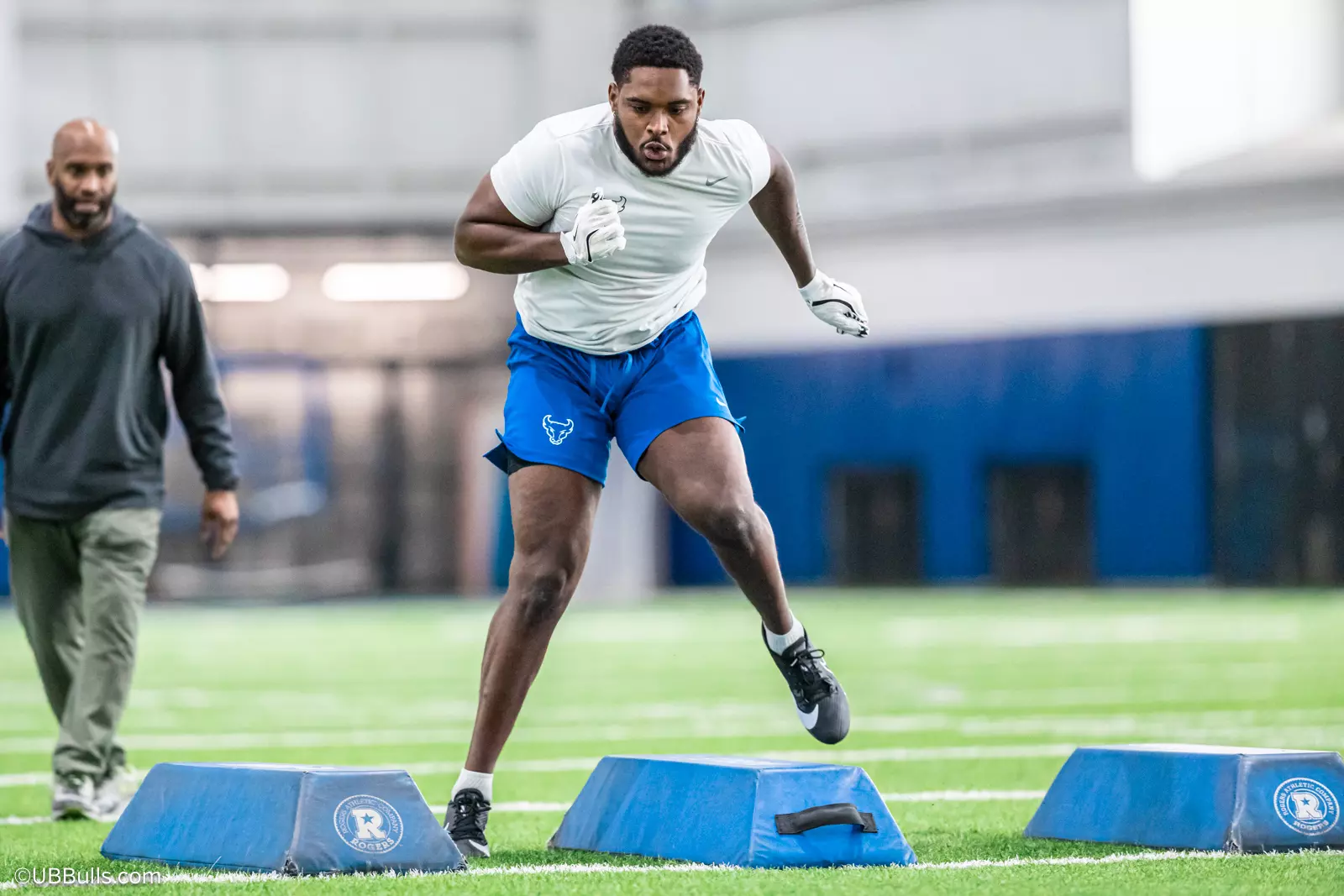 2025 UB Football NFL PRO DAY at Murchie Fieldhouse
