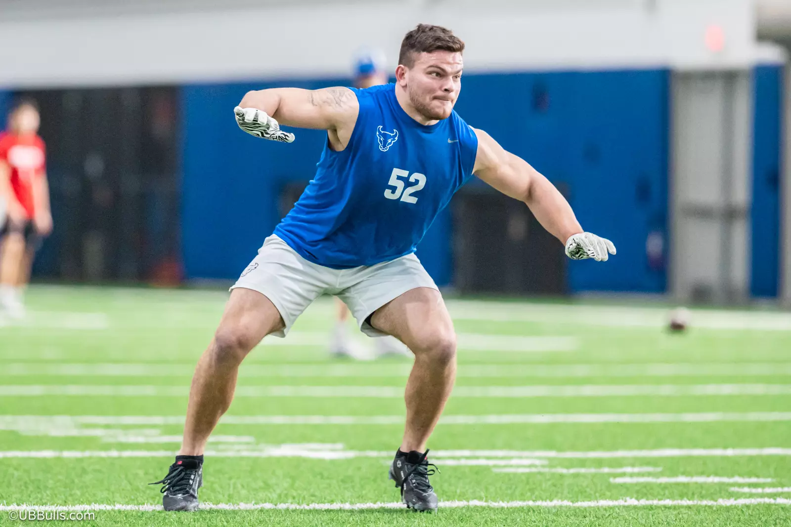2025 UB Football NFL PRO DAY at Murchie Fieldhouse