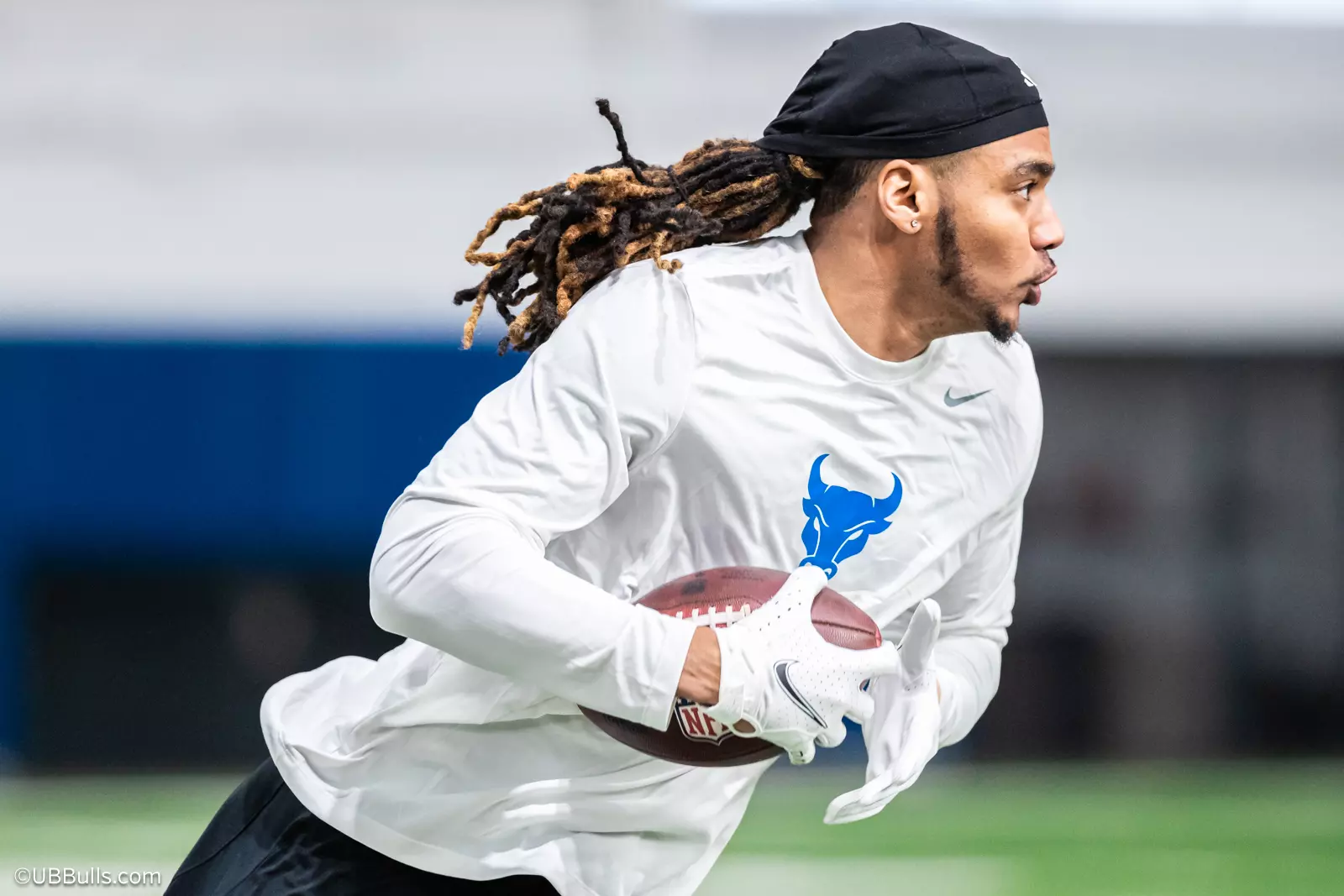 2025 UB Football NFL PRO DAY at Murchie Fieldhouse