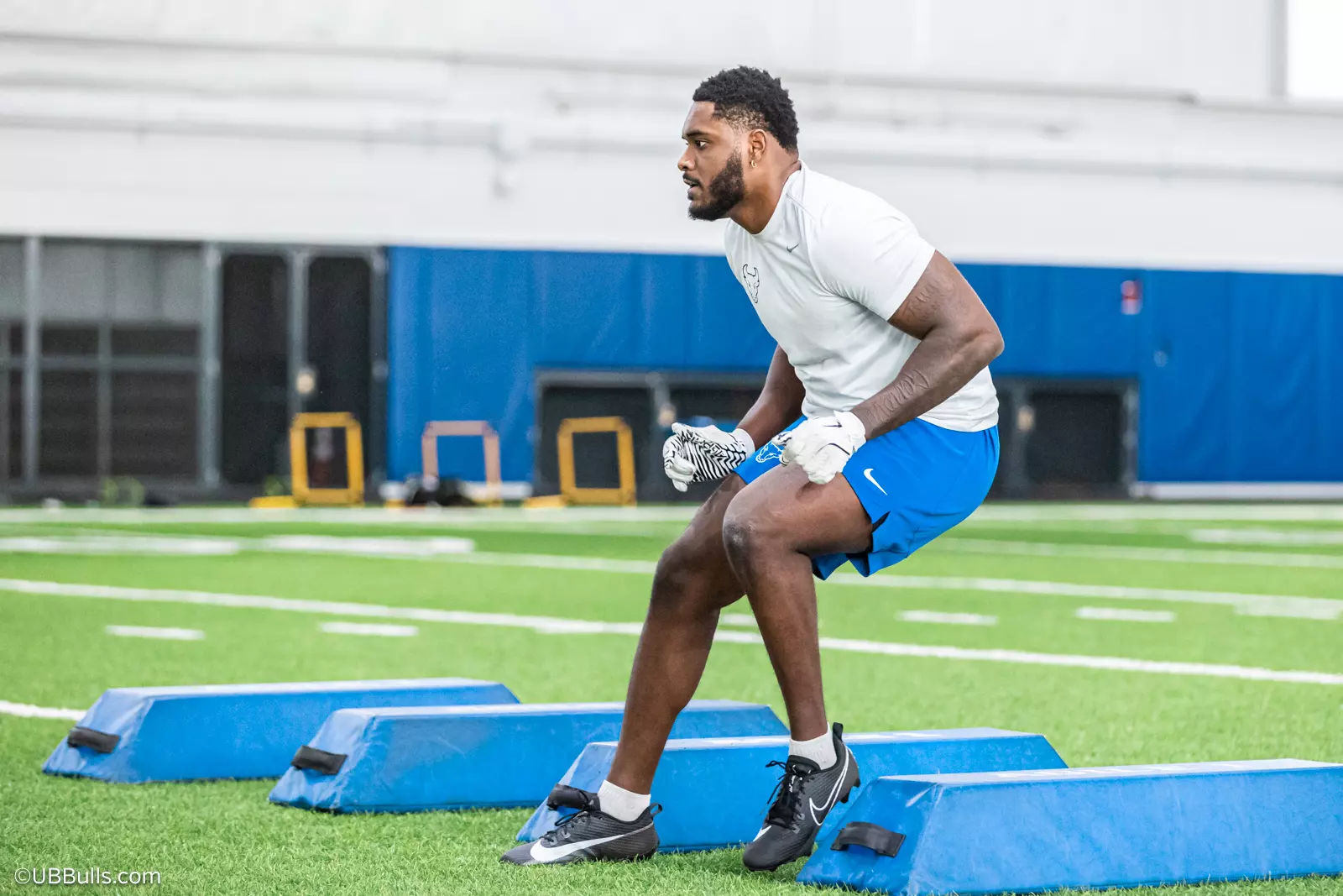 2025 UB Football NFL PRO DAY at Murchie Fieldhouse