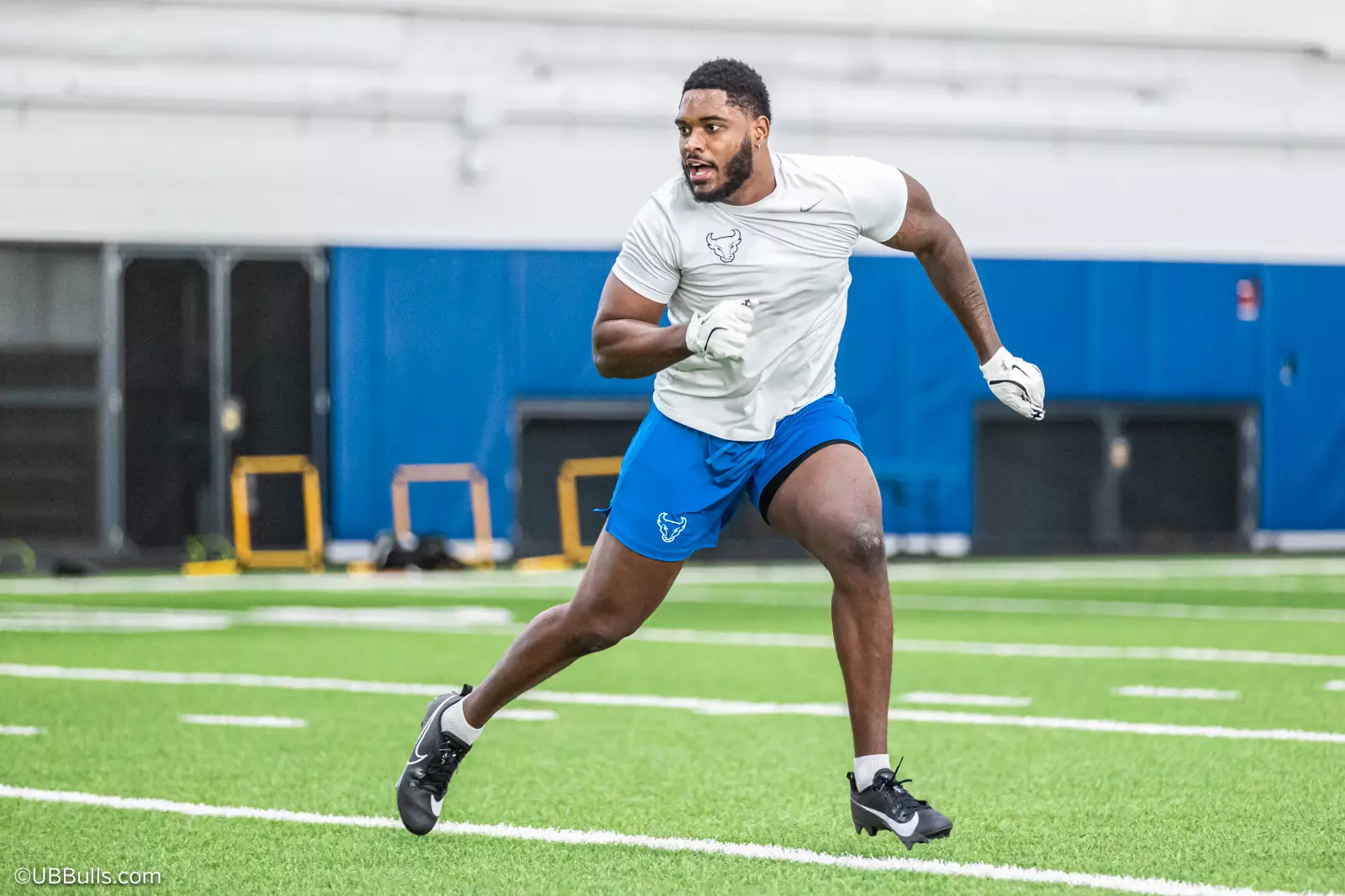 2025 UB Football NFL PRO DAY at Murchie Fieldhouse