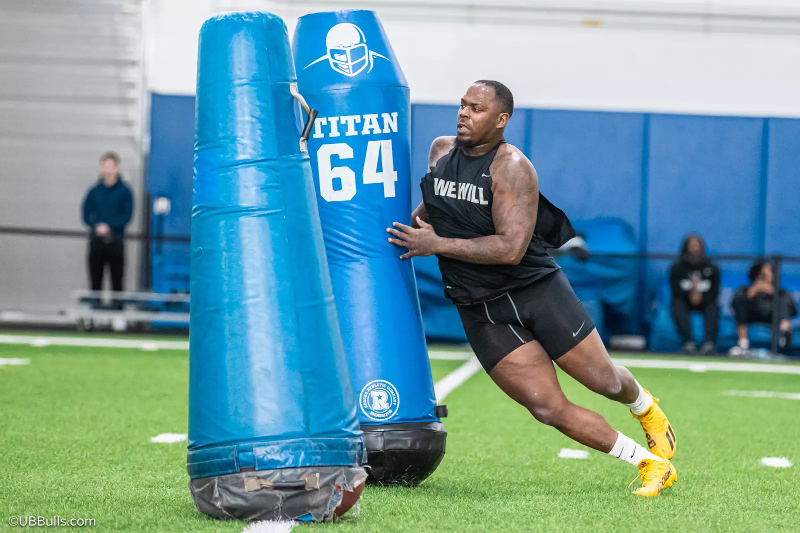 2025 UB Football NFL PRO DAY at Murchie Fieldhouse