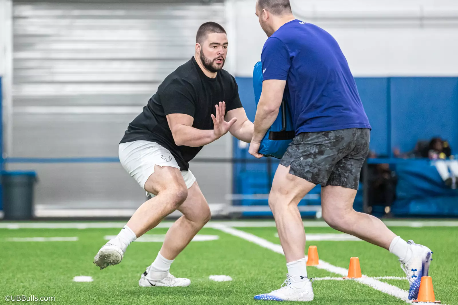 2025 UB Football NFL PRO DAY at Murchie Fieldhouse