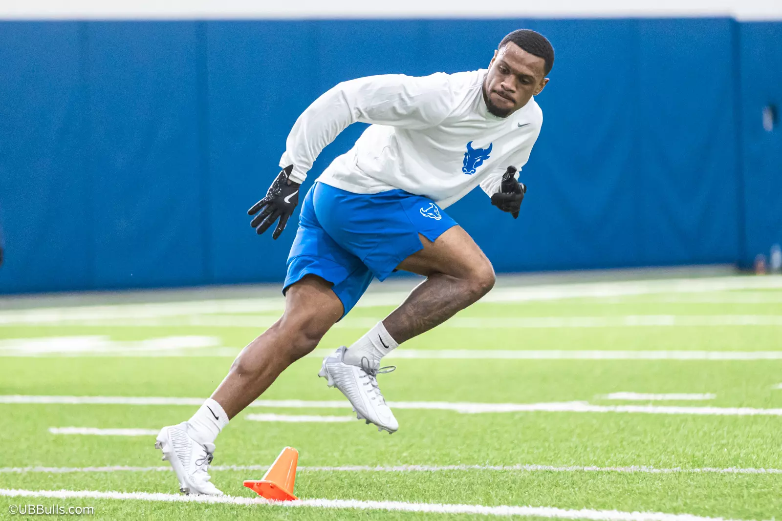 2025 UB Football NFL PRO DAY at Murchie Fieldhouse