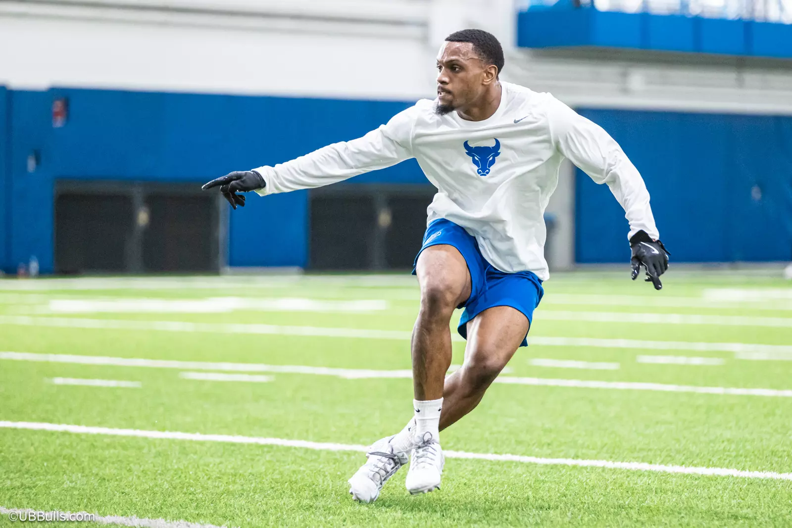 2025 UB Football NFL PRO DAY at Murchie Fieldhouse