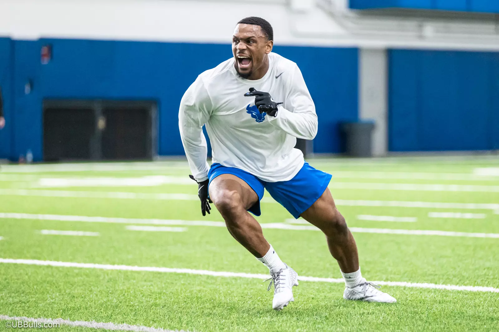 2025 UB Football NFL PRO DAY at Murchie Fieldhouse