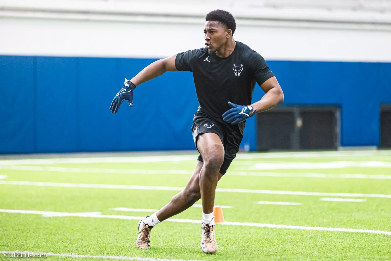 2025 UB Football NFL PRO DAY at Murchie Fieldhouse