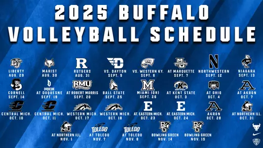 2025 Volleyball Schedule