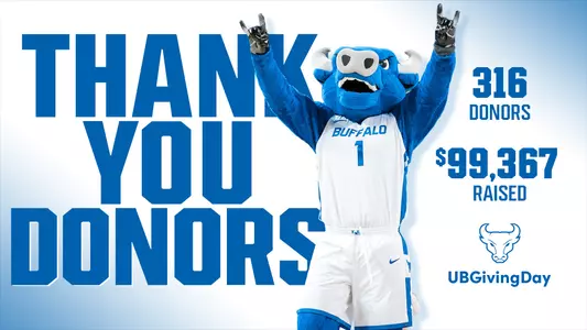 Thank you donors with a picture of Victor E Bull