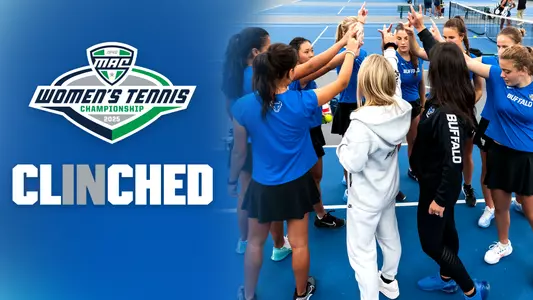 Women's Tennis Clinch 2025 MAC Tournament