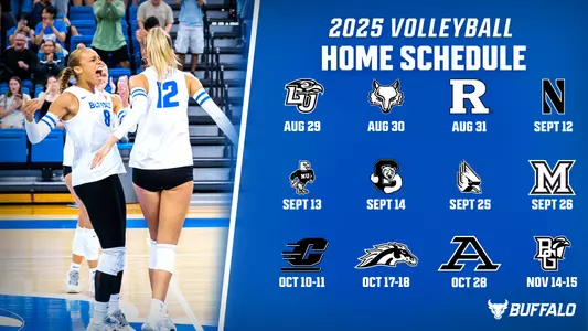 2025 Volleyball Season Tickets on Sale / Home Schedule