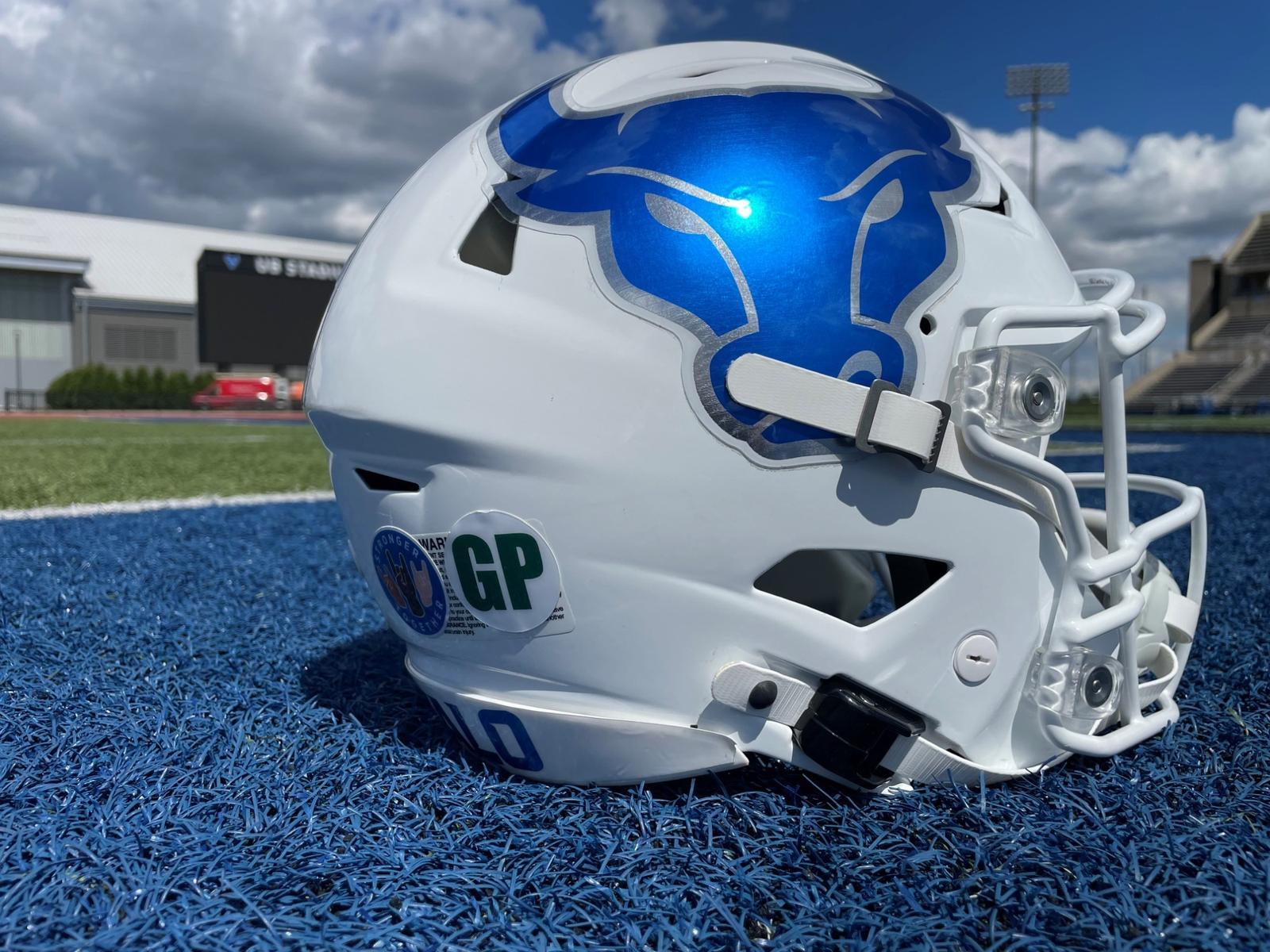 buffalo bulls football helmets Riddell Bills Unsigned 2021-Present Revolution Speed Flex Authentic Helmet : Sports & Outdoors Great for autographs and home or office display UB Football to Wear Helmet
