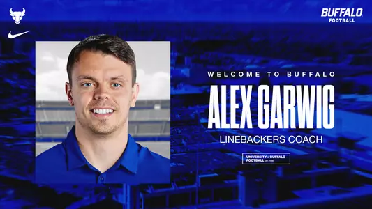 Alex Garwig named new linebackers coach graphic