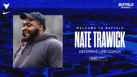 Nate Trawick blowing a whistle