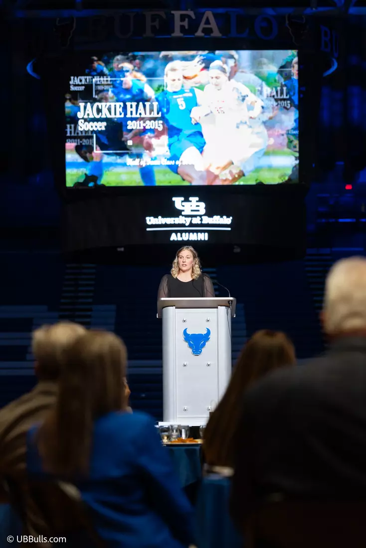 2026 Dr and Mrs Edmond J Gicewicz Family UB Athletics Hall of Fame Inductee Jackie Hall (Soccer)