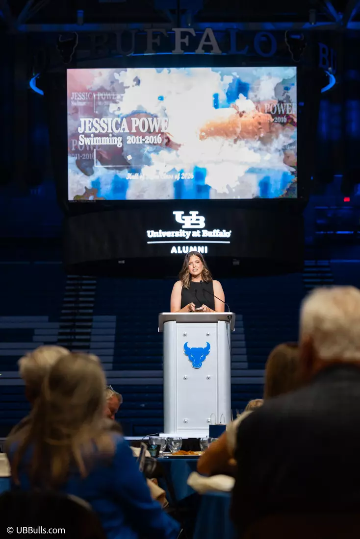 2026 Dr and Mrs Edmond J Gicewicz Family UB Athletics Hall of Fame Inductee Jessica Powers (Swimming)