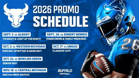 Football player with dates of football game