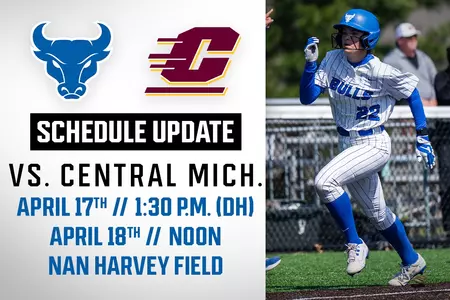 SOFTBALL SCHEDULE UPDATES CENTRAL MICHIGAN