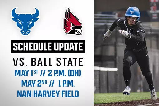 SOFTBALL BALL STATE GAMES MOVED