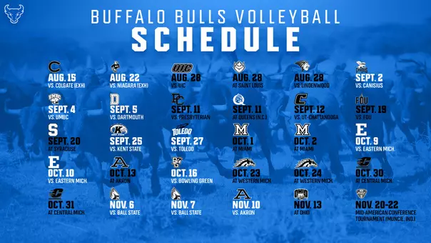 VOLLEYBALL 2026 SCHEDULE