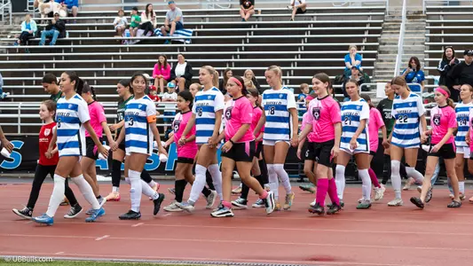 TEAM WALKOUT WITH TONAWANDA YOUTH SOCCER