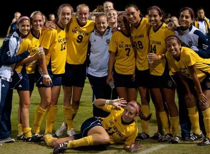 Women's Soccer Recognized On Field, In Classroom Image