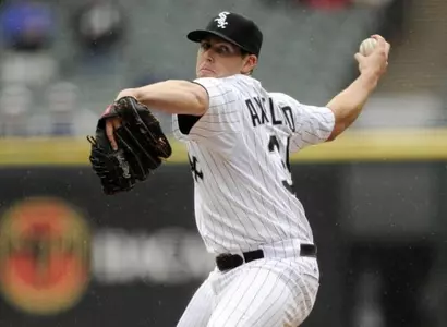 Axelrod Tames Tigers in Major League Start But Comes Away With No-Decision as Detroit Rallies Late Image