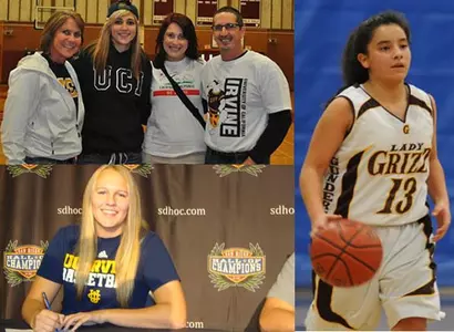 Women's Basketball Inks Three Image