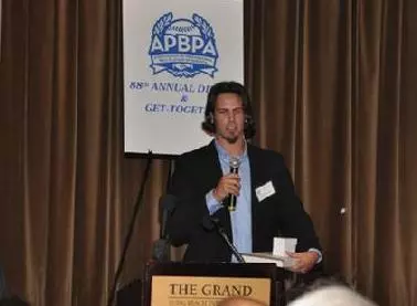 Christian Bergman Receives Chuck Stevens Award Image