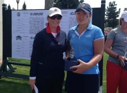 Luciane Lee Post Career Best Second Place Finish At Fresno State Lexus Classic Image