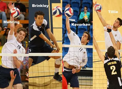 Four Anteaters Earns All-MPSF Honors Image