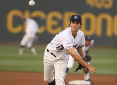 Andrew Thurman Deals Complete Game, Ties Career-High Strikeouts Image