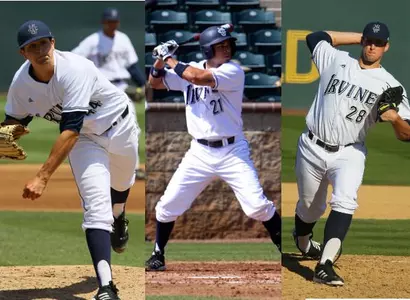 Anteater Trio Called On Day Three Of Major League Baseball Draft Image