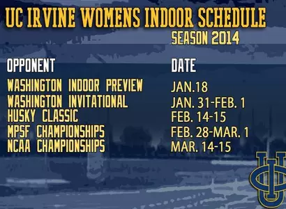 Women's Indoor Track & Field Opens Schedule Jan. 18 Image
