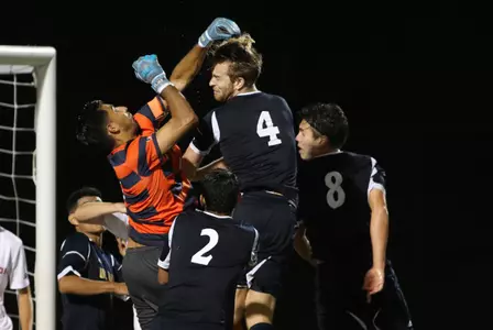 Men's Soccer Handed Loss, Tournament Berth Image
