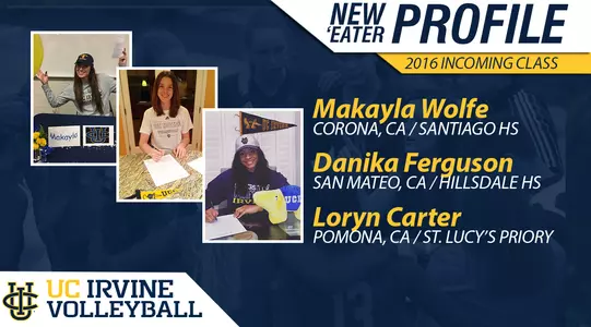 Trio Set To Join UC Irvine Women's Volleyball Image