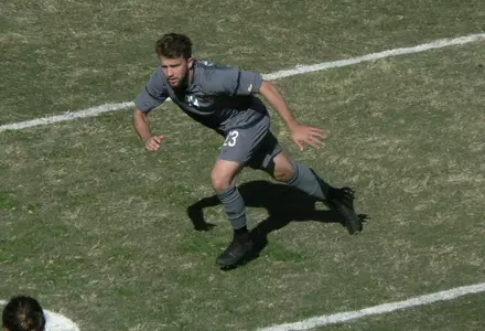 Men's Soccer Shorted, 1-0, in Tournament Opener Image