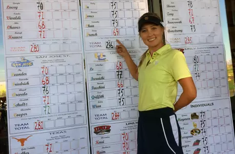 Avery French Places Sixth At Las Vegas Collegiate Showdown Image