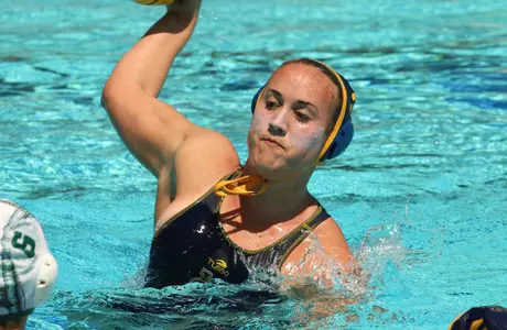 Women's Water Polo Digs Deep for 10-8 Win over No. 8 UC Davis Image