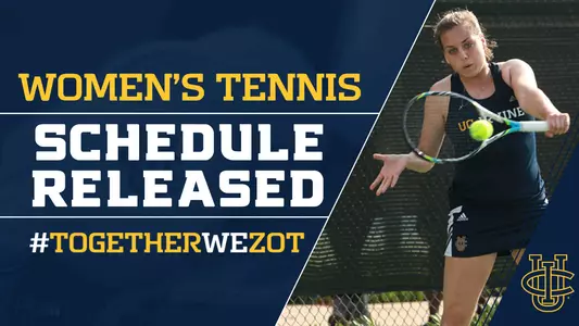 2016-17 Schedule Announced for UC Irvine Women's Tennis Image